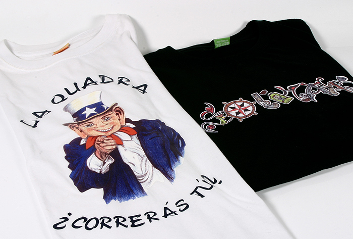Camisetas con diseños gráficos