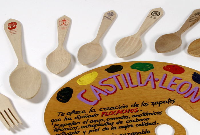 Utensilios de madera artesanales